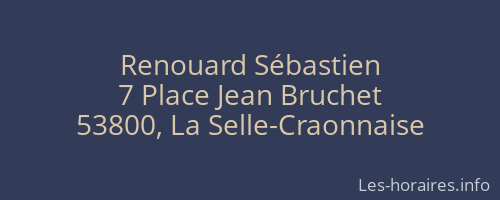Renouard Sébastien