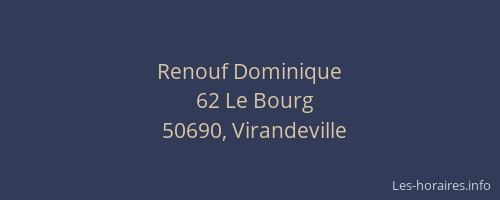 Renouf Dominique