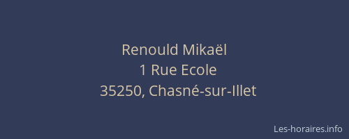 Renould Mikaël