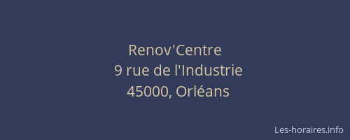 Renov'Centre