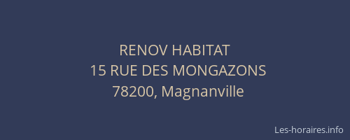 RENOV HABITAT
