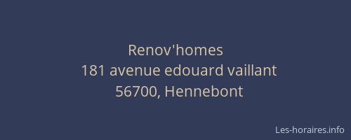 Renov'homes