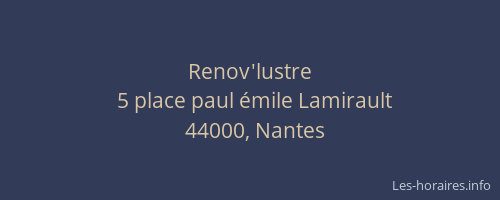 Renov'lustre