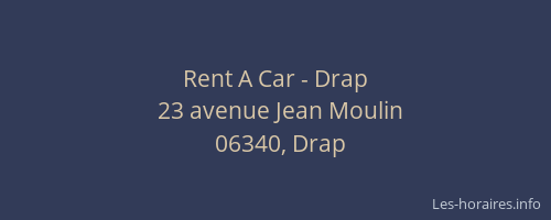 Rent A Car - Drap