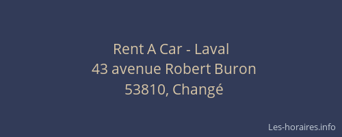 Rent A Car - Laval