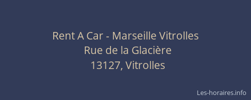 Rent A Car - Marseille Vitrolles