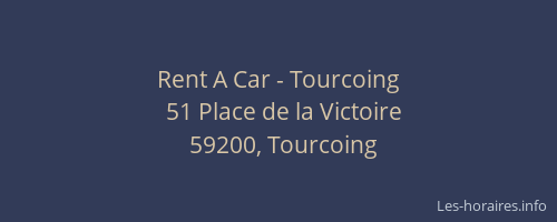 Rent A Car - Tourcoing