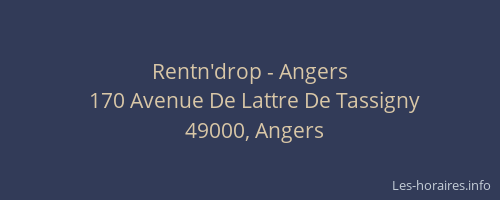 Rentn'drop - Angers