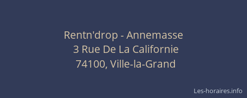 Rentn'drop - Annemasse
