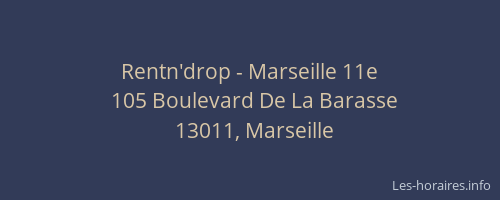 Rentn'drop - Marseille 11e