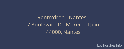 Rentn'drop - Nantes