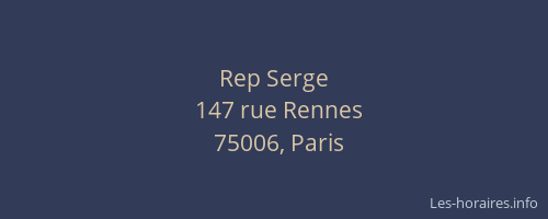 Rep Serge