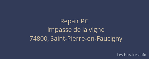 Repair PC