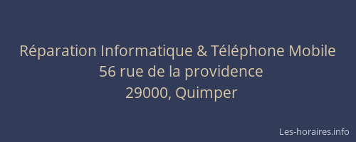 Réparation Informatique & Téléphone Mobile