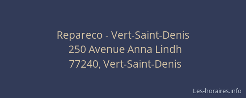 Repareco - Vert-Saint-Denis