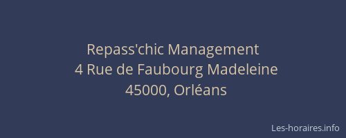 Repass'chic Management