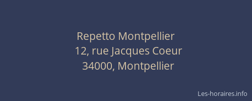 Repetto Montpellier