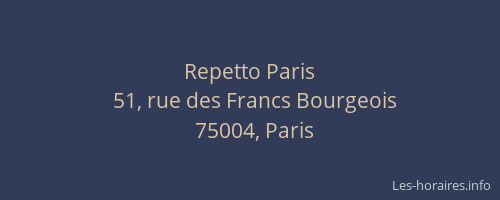 Repetto Paris