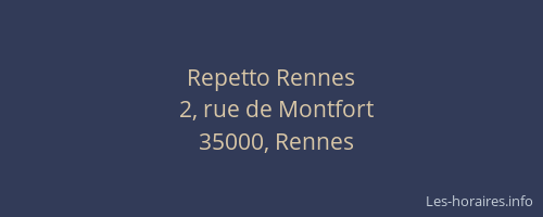 Repetto Rennes