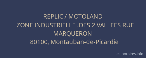 REPLIC / MOTOLAND