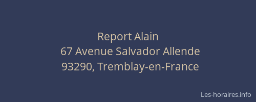Report Alain