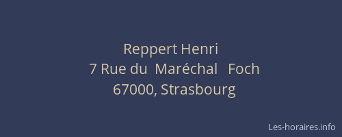 Reppert Henri
