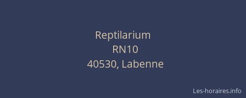 Reptilarium