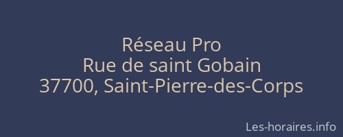 Réseau Pro