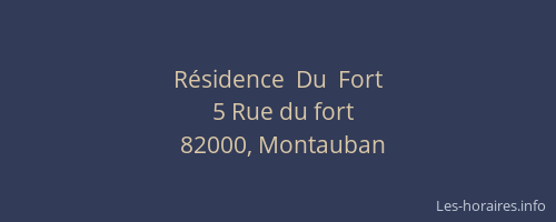 Résidence  Du  Fort