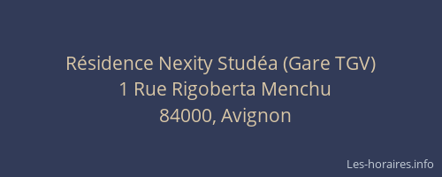 Résidence Nexity Studéa (Gare TGV)