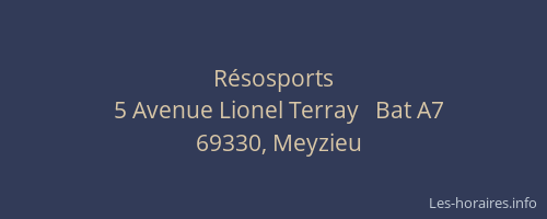 Résosports