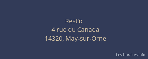 Rest'o