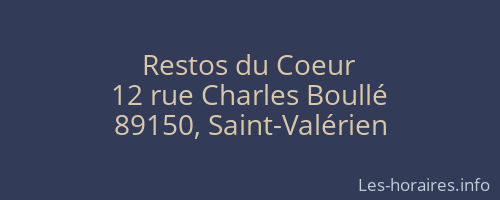 Restos du Coeur