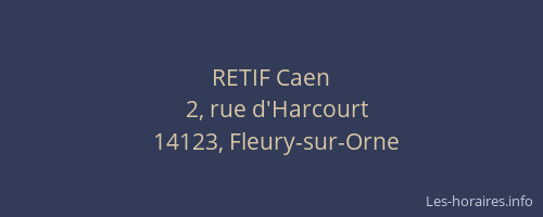 RETIF Caen