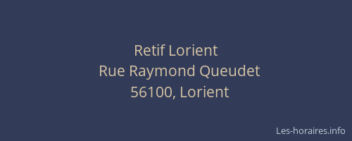 Retif Lorient