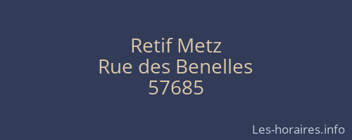 Retif Metz