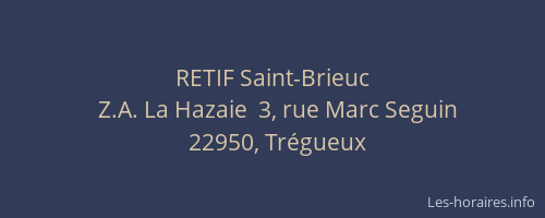RETIF Saint-Brieuc