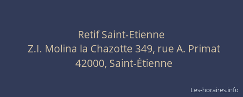 Retif Saint-Etienne