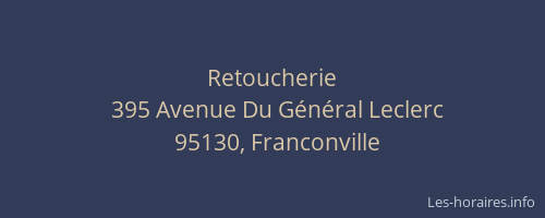 Retoucherie