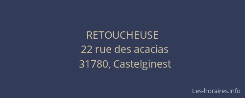 RETOUCHEUSE