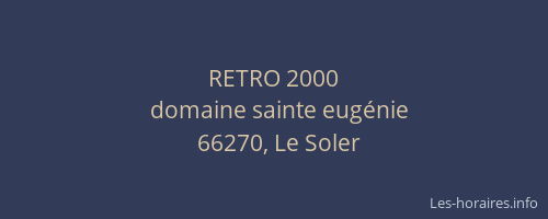 RETRO 2000