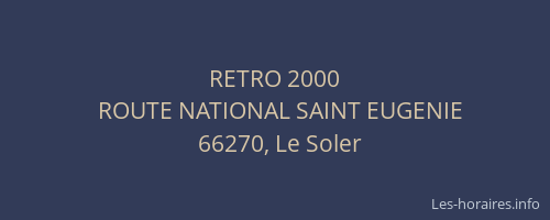 RETRO 2000