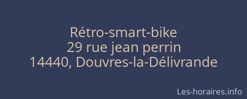 Rétro-smart-bike
