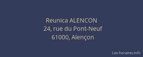 Reunica ALENCON