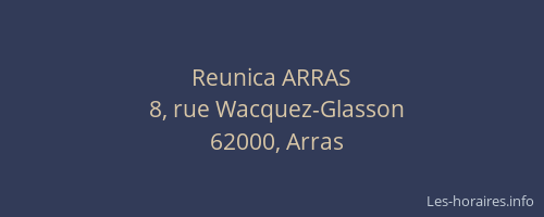 Reunica ARRAS