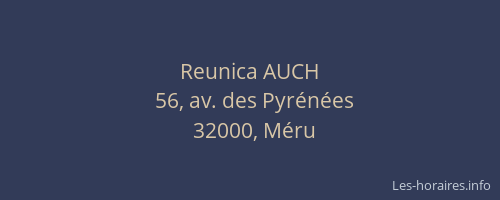 Reunica AUCH