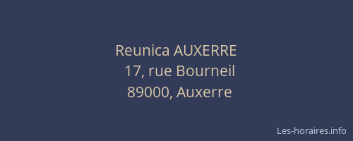 Reunica AUXERRE