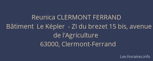Reunica CLERMONT FERRAND