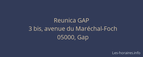 Reunica GAP