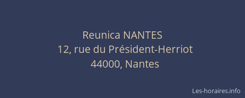 Reunica NANTES